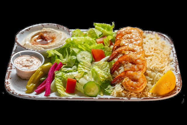 Shrimp Kebab.