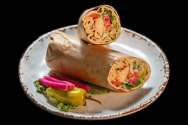 Chicken Kebab Wrap.