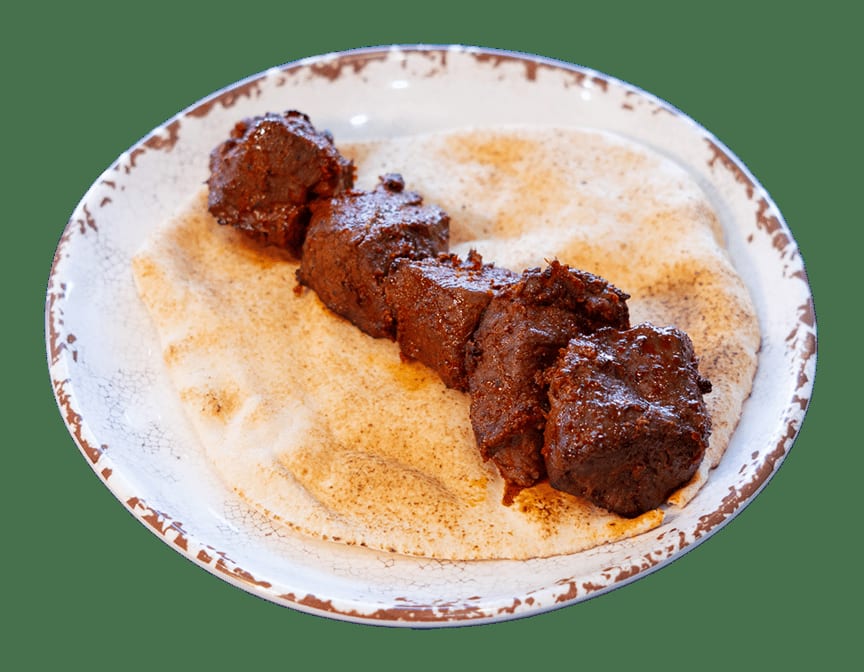 Lamb Kebab a la Carte.