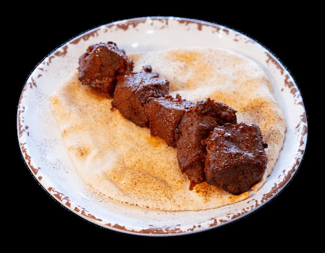 Lamb Kebab a la Carte.