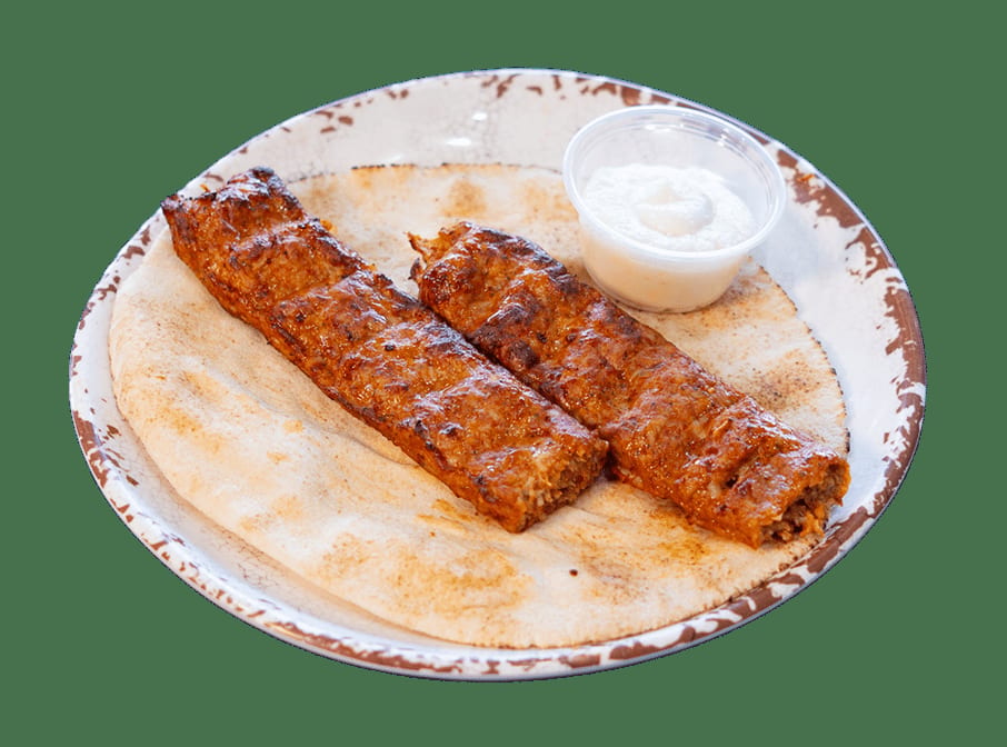 Chicken Lule (Kafta) a la Carte.