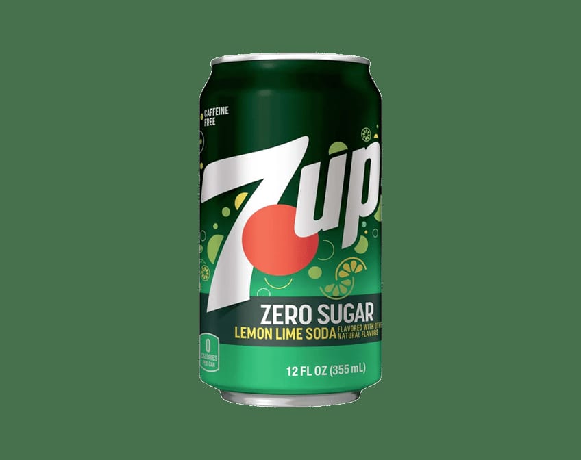 7 Up Zero Can.