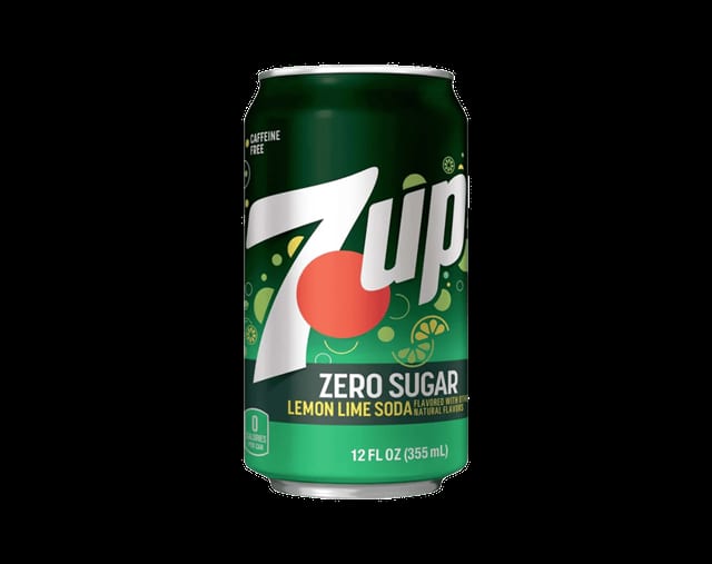 7 Up Zero Can.
