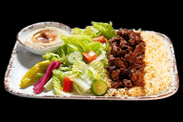 Lamb Shawarma Plate.