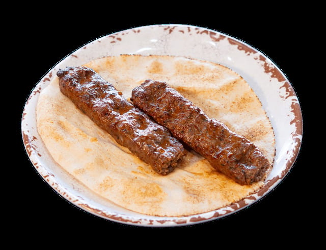 Beef Lule (Kafta) a la Carte.