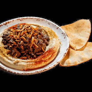Hummus Special with Beef
