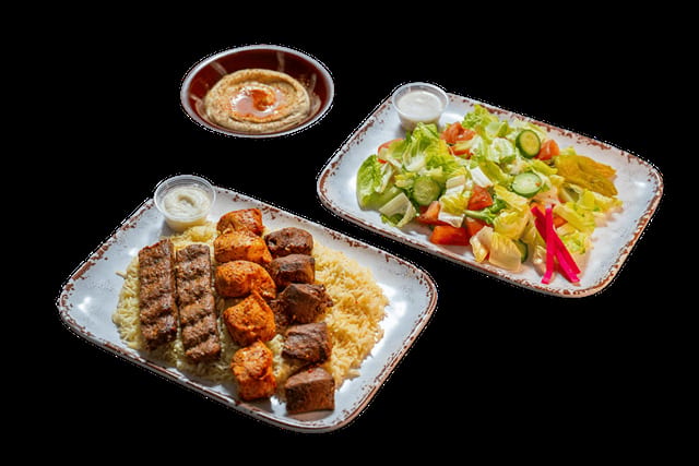 Combo for Two Kebab Plate.