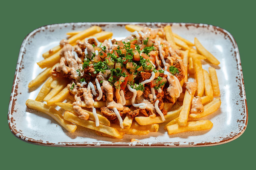 Chicken Shawarma Fries.